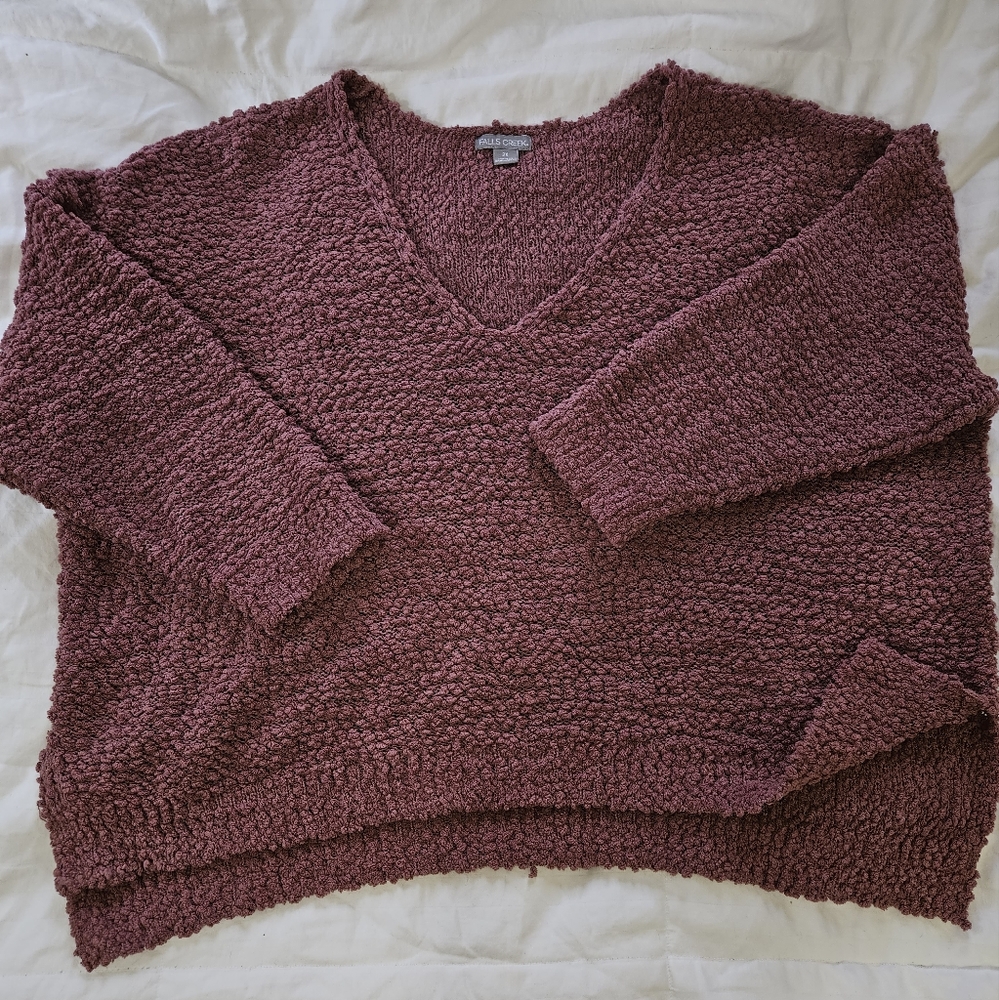 2X FALLS CREEK Mauve Sweater